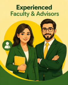 Experienced Faculty & Advisors